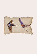 Organic Cotton Pillowcase - Welcome Swallows