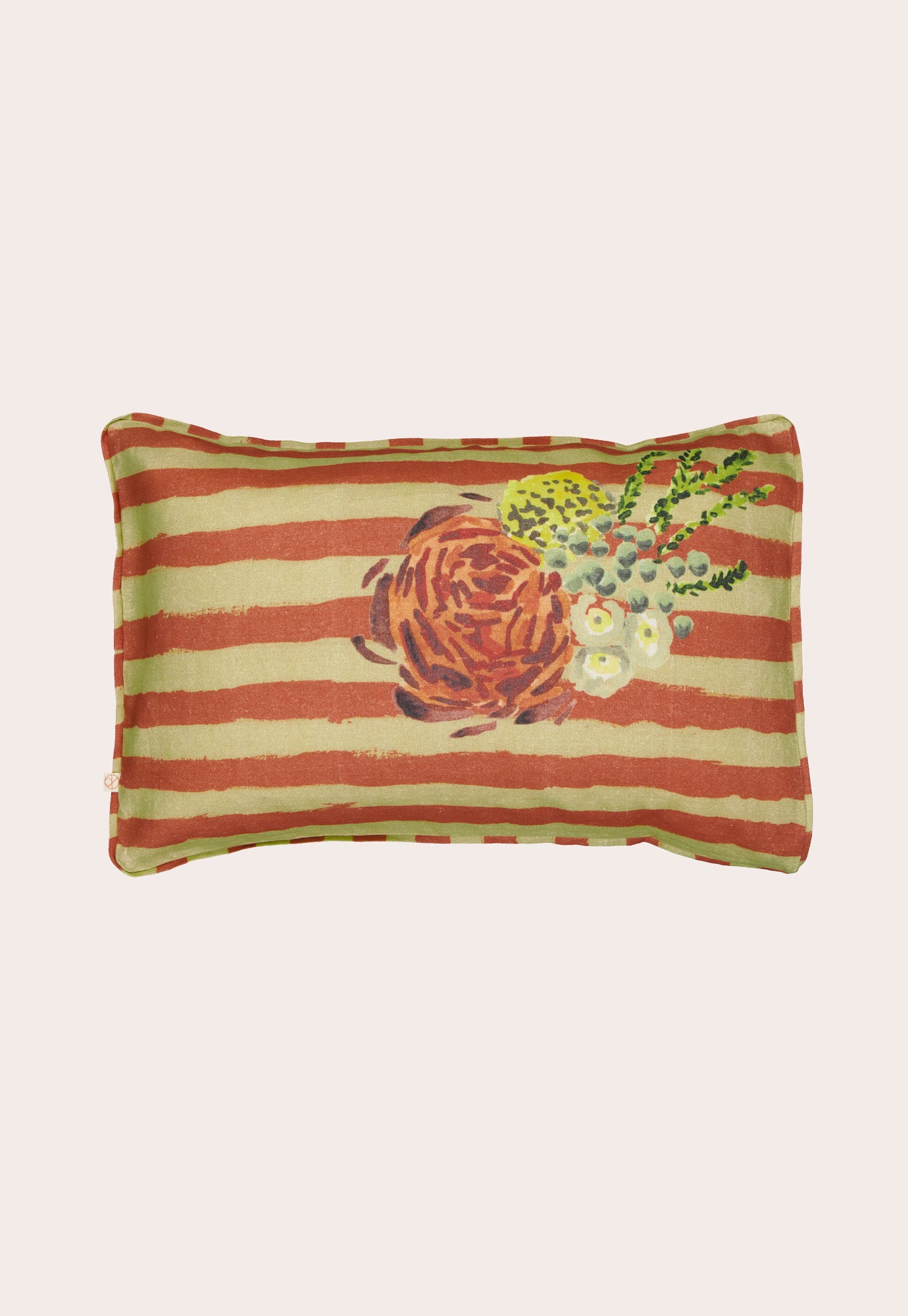 Linen Posy Pillowcase Set