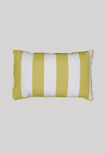 Organic Cotton Pillowcase - Green Blue Stripe