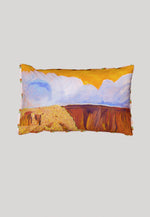 Organic Cotton Pillowcase - Yellow Sky