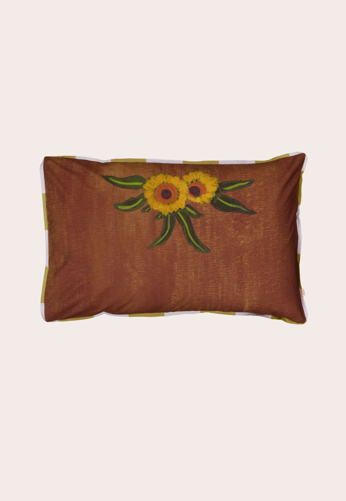 Organic Cotton Pillowcase - Daisy Posy
