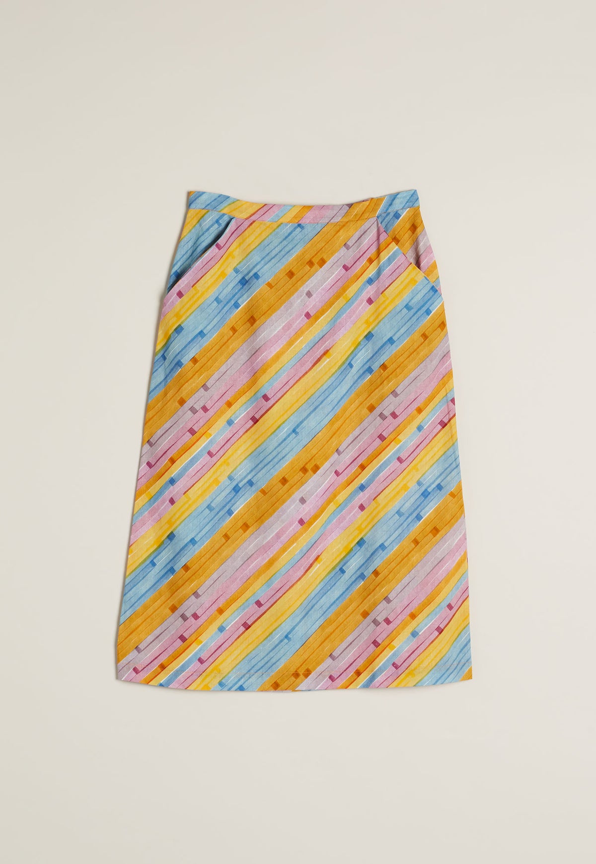 Tanner Skirt - Horizon Stripe