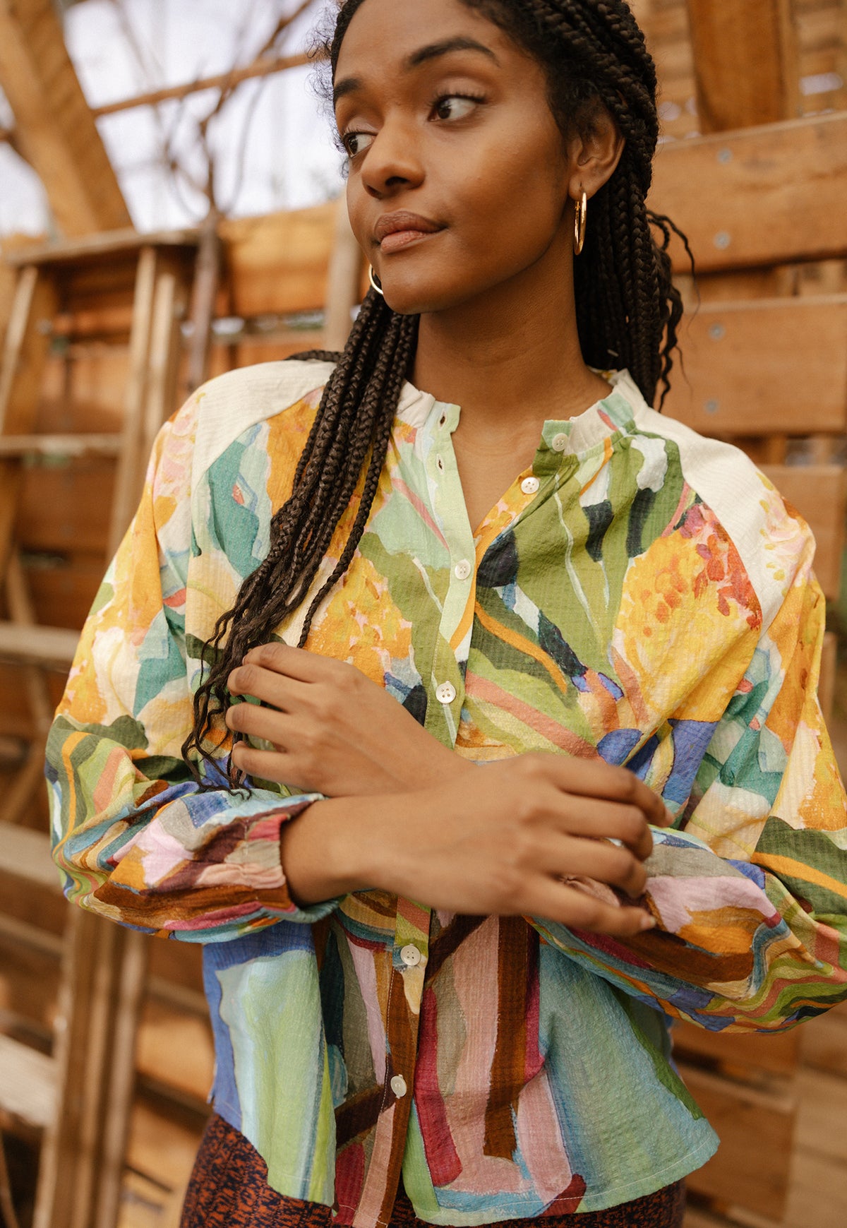 Ava Shirt - Banksia